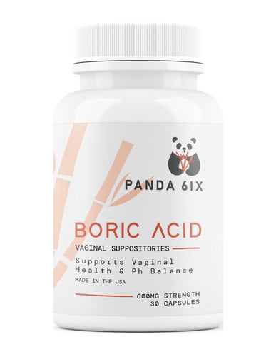 Boric Acid Vaginal Suppositories 