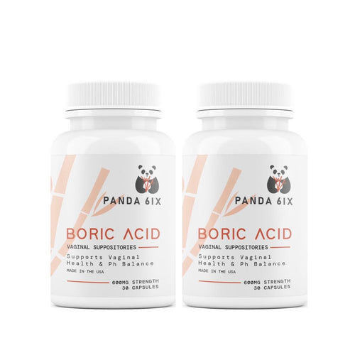Boric Acid Suppositories for pH Balance Support